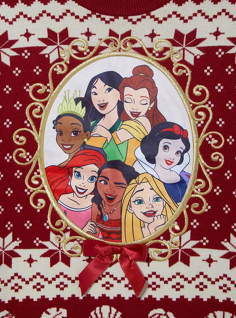 Disney Princess Portrait Holiday Sweater — BoxLunch Exclusive