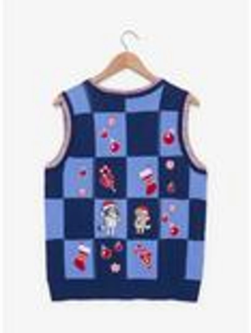 Bluey Bingo & Holiday Icons Sweater Vest - BoxLunch Exclusive