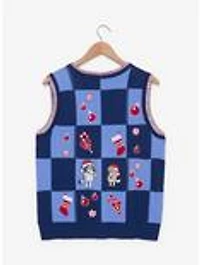 Bluey Bingo & Holiday Icons Sweater Vest - BoxLunch Exclusive