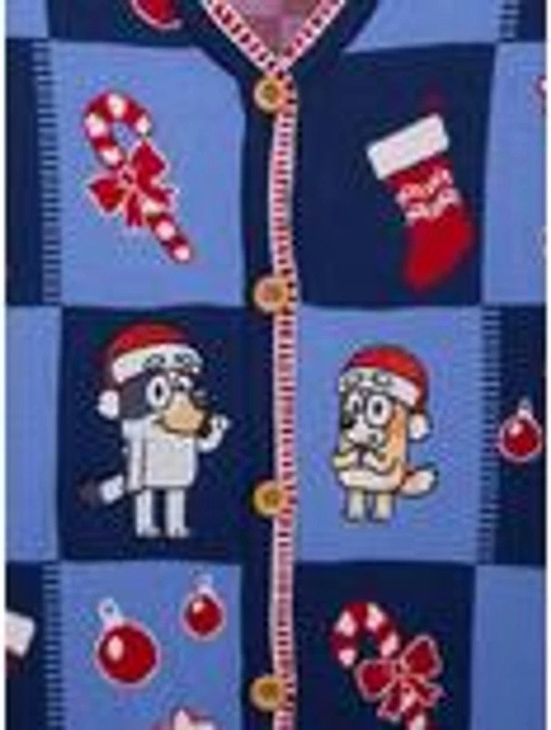 Bluey Bingo & Holiday Icons Plus Sweater Vest - BoxLunch Exclusive