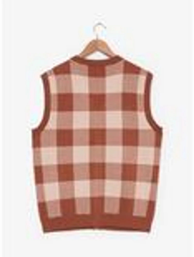 DreamWorks Shrek Plaid Holiday Sweater Vest - BoxLunch Exclusive