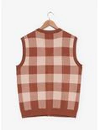 DreamWorks Shrek Plaid Holiday Sweater Vest - BoxLunch Exclusive