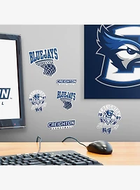 Creighton Bluejays Basketball Fan 100Ct Sticker Pack