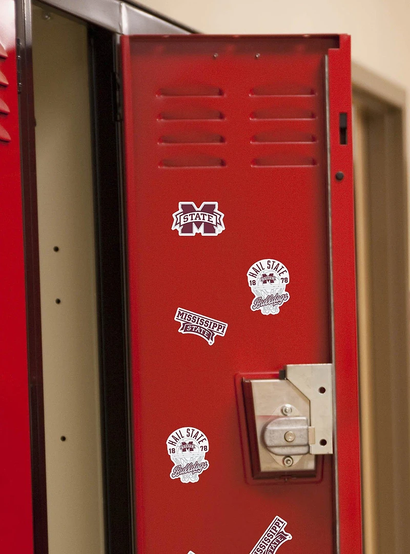 Mississippi State Bulldogs Basketball 100Ct Sticker Pack