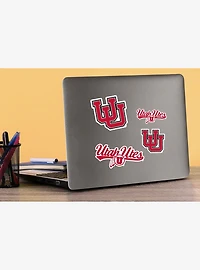 Utah Utes 100Ct Sticker Pack