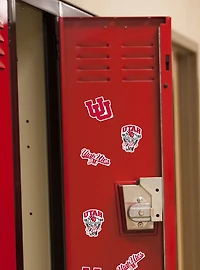 Utah Utes Basketball 100Ct Sticker Pack
