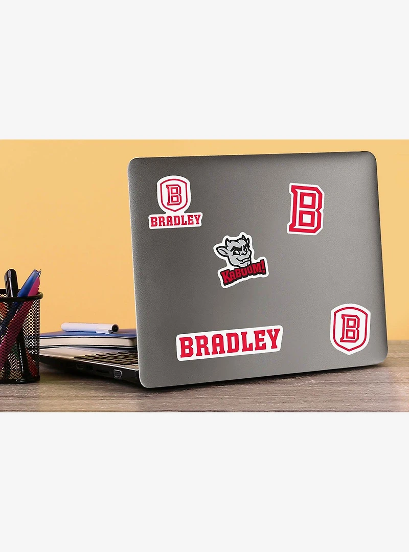 Bradley University 100Ct Sticker Pack