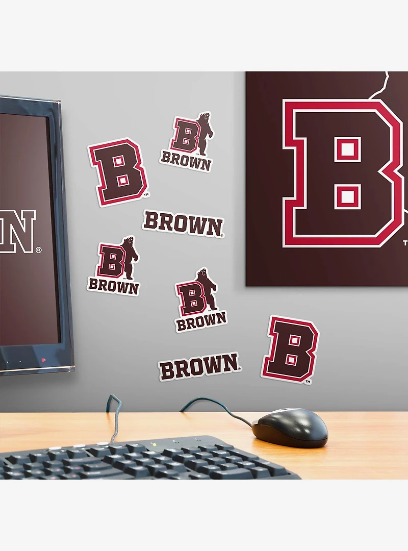 Brown University 100Ct Sticker Pack