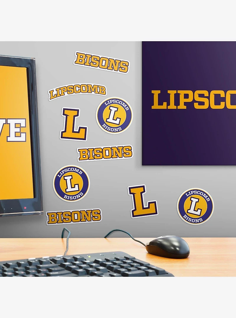 Lipscomb University Bisons 100Ct Sticker Pack
