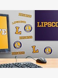 Lipscomb University Bisons 100Ct Sticker Pack