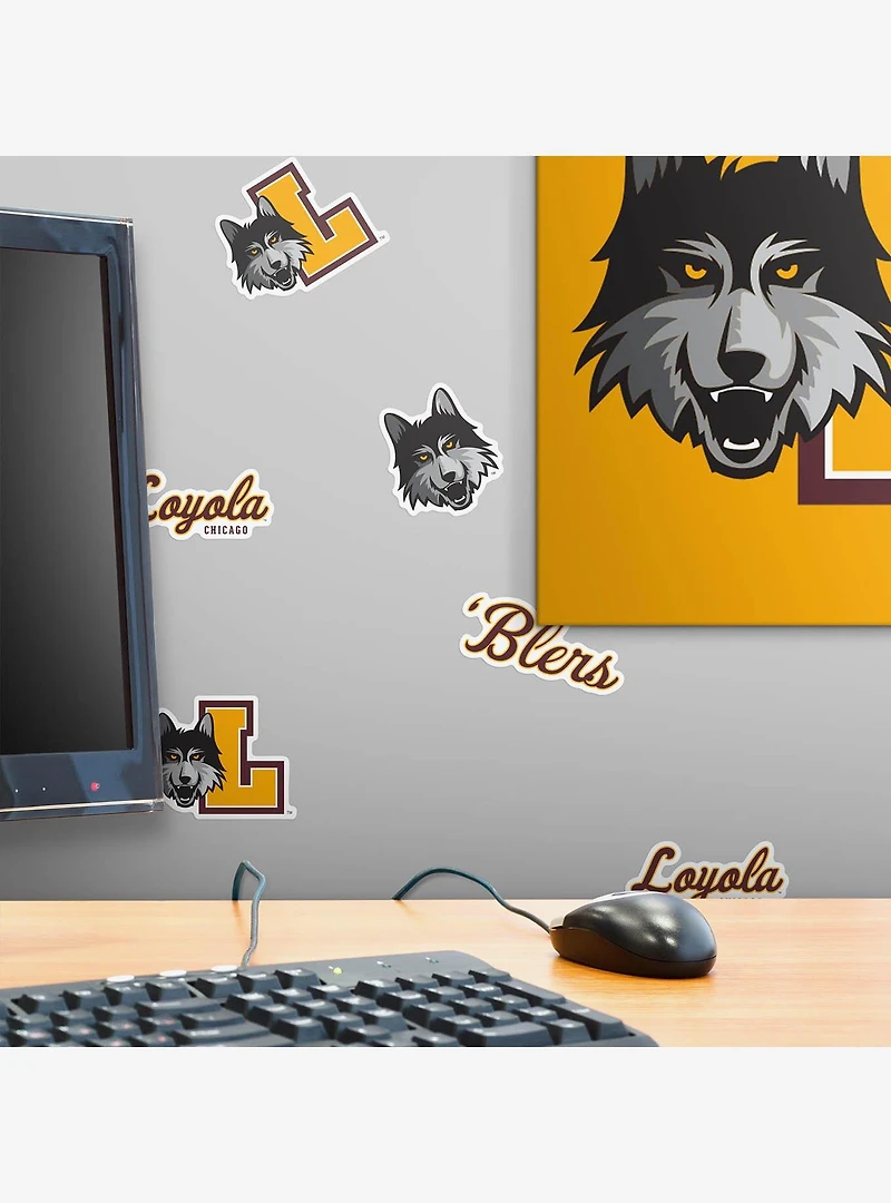 Loyola University Chicago 100Ct Sticker Pack