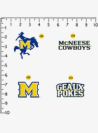 McNeese State University 100Ct Sticker Pack
