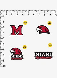 Miami University Oh 100Ct Sticker Pack