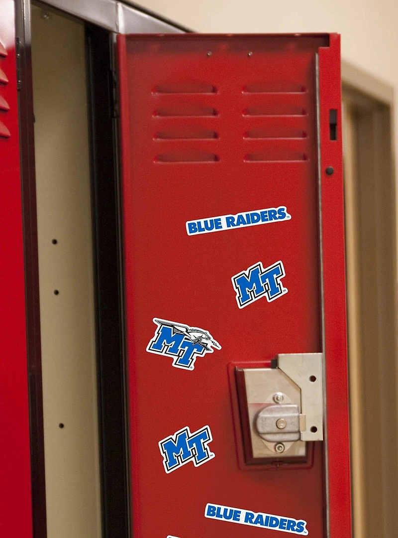 Middle Tennessee Blue Raiders State University 100Ct Sticker Pack