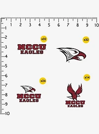 North Carolina Central University 100Ct Sticker Pack