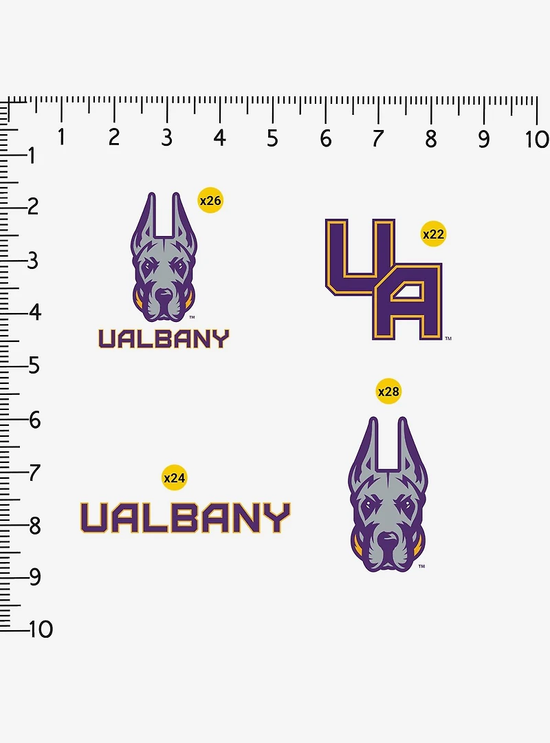 University Of Albany 100Ct Sticker Pack