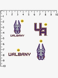 University Of Albany 100Ct Sticker Pack