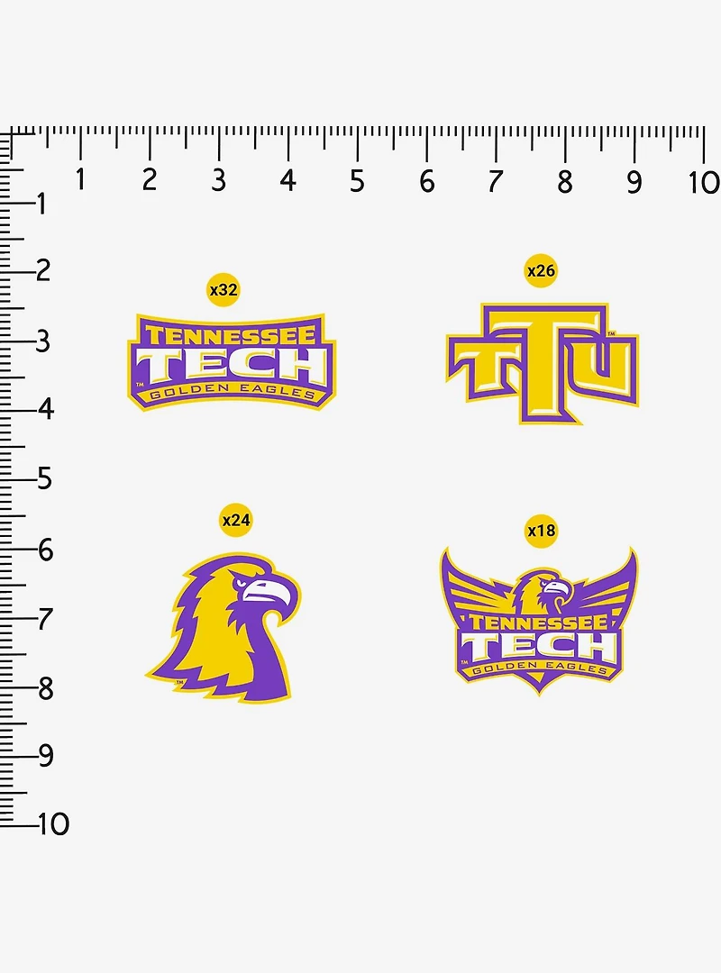 Tennessee Technological University 100Ct Sticker Pack