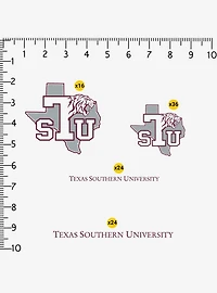 Texas Southern University 100Ct Sticker Pack