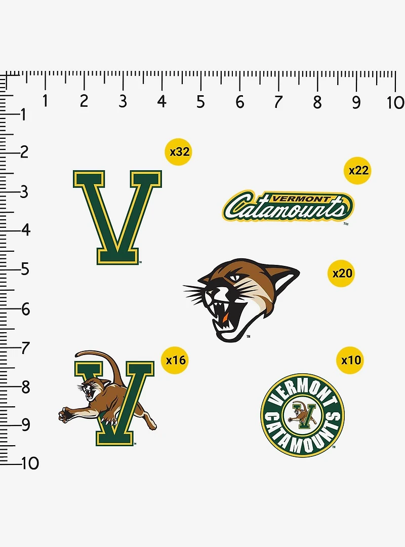 University Of Vermont 100Ct Sticker Pack