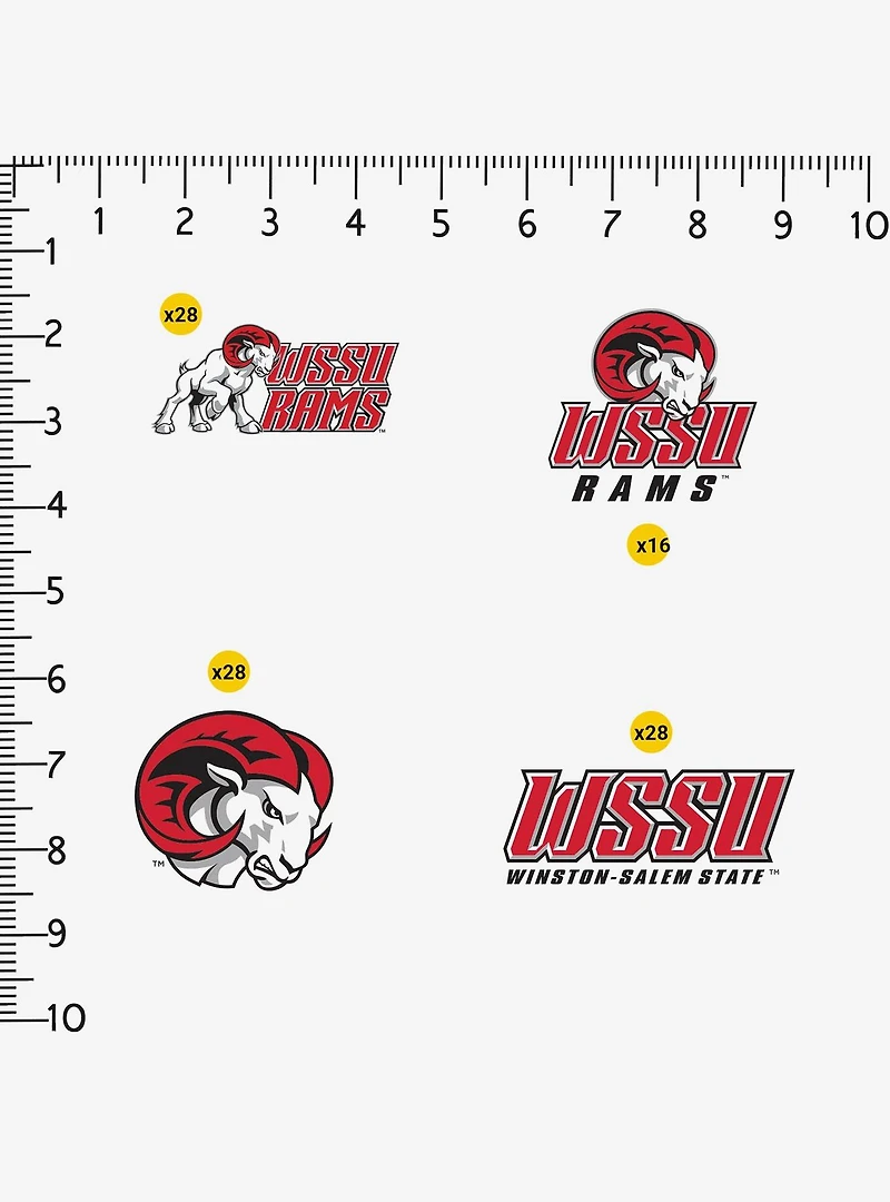 Winston-Salem State University 100Ct Sticker Pack