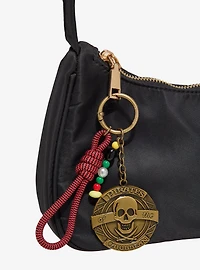 Loungefly Disney The Pirates of the Caribbean Medallion Multi-Charm Keychain