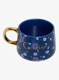 Coraline Button Blue Mug — BoxLunch Exclusive