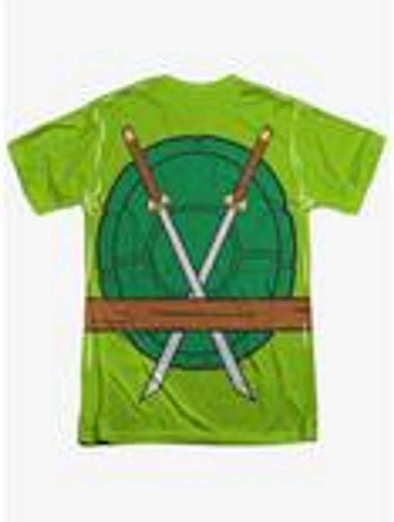 Teenage Mutant Ninja Turtles Leonardo Costume Sublimated T-Shirt