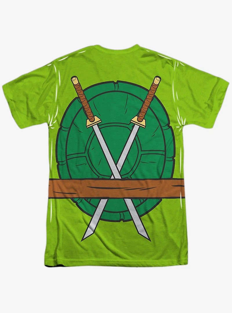 Teenage Mutant Ninja Turtles Leonardo Costume Sublimated T-Shirt