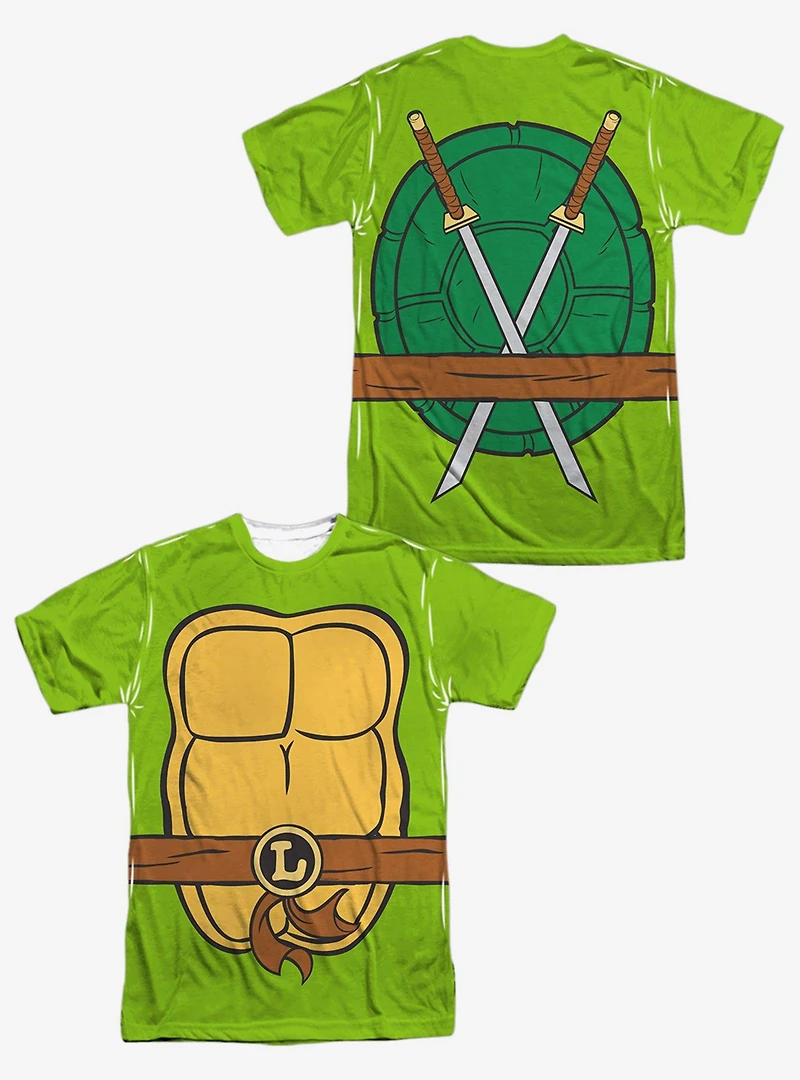 Teenage Mutant Ninja Turtles Leonardo Costume Sublimated T-Shirt