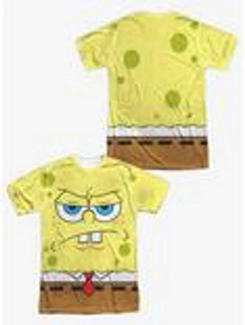 SpongeBob SquarePants Angry Face Sublimated T-Shirt