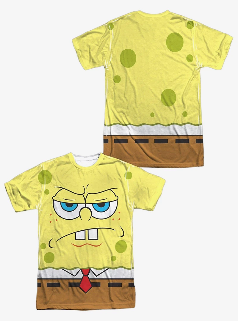 SpongeBob SquarePants Angry Face Sublimated T-Shirt
