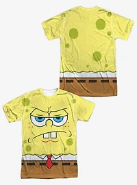 SpongeBob SquarePants Angry Face Sublimated T-Shirt