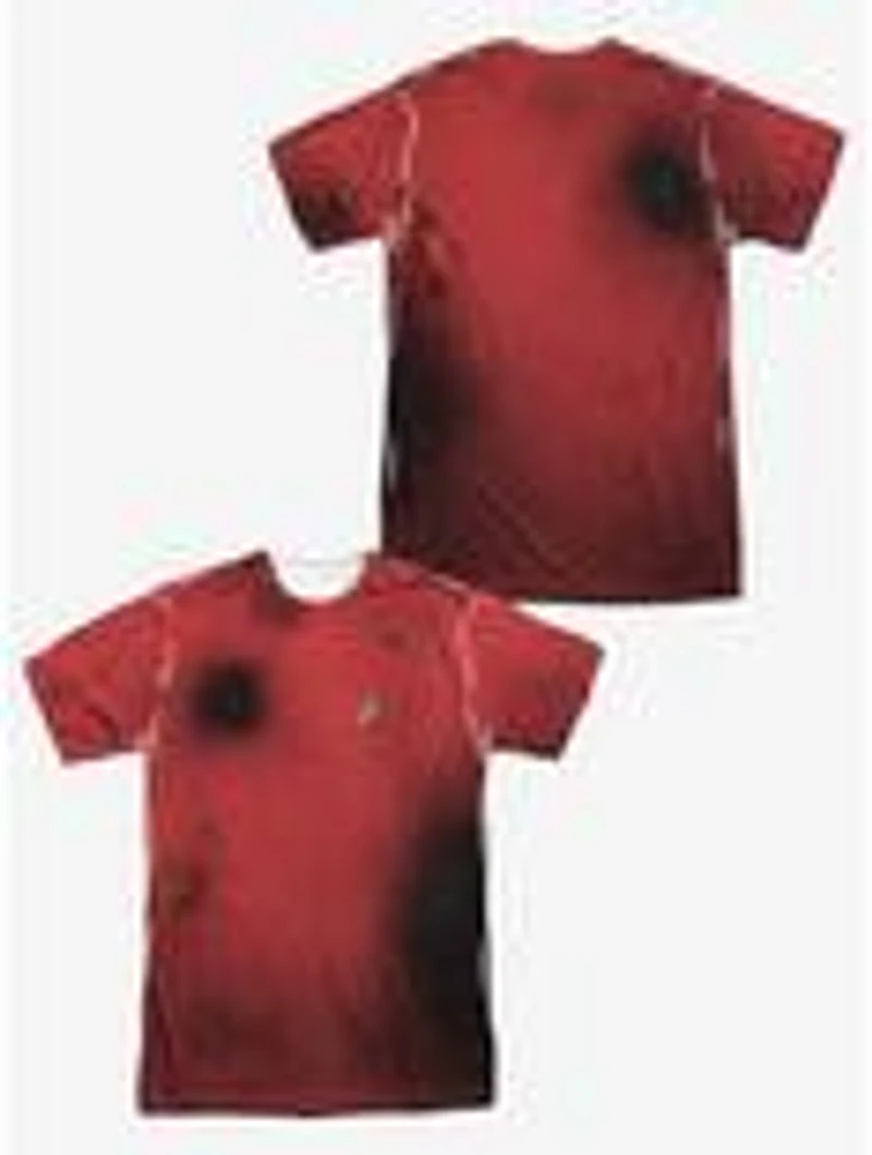 Star Trek Movies Tos Dead Red Sublimated T-Shirt