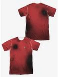 Star Trek Movies Tos Dead Red Sublimated T-Shirt
