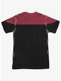 Star Trek Voyager Command Costume Sublimated T-Shirt