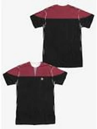 Star Trek Voyager Command Costume Sublimated T-Shirt