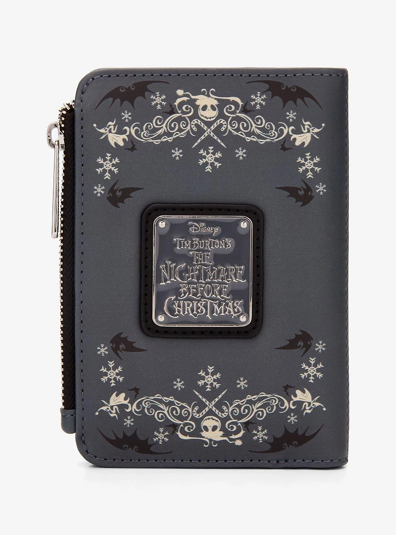 Loungefly Disney The Nightmare Before Christmas Sleigh Ride Glow-in-the-Dark Wallet - BoxLunch Exclusive
