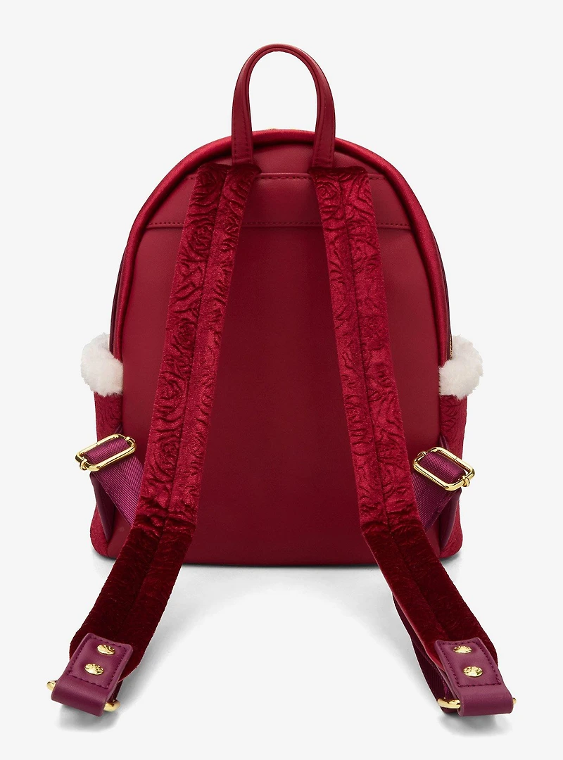 Loungefly Disney Beauty and the Beast Winter Ice Skating Mini Backpack — BoxLunch Exclusive