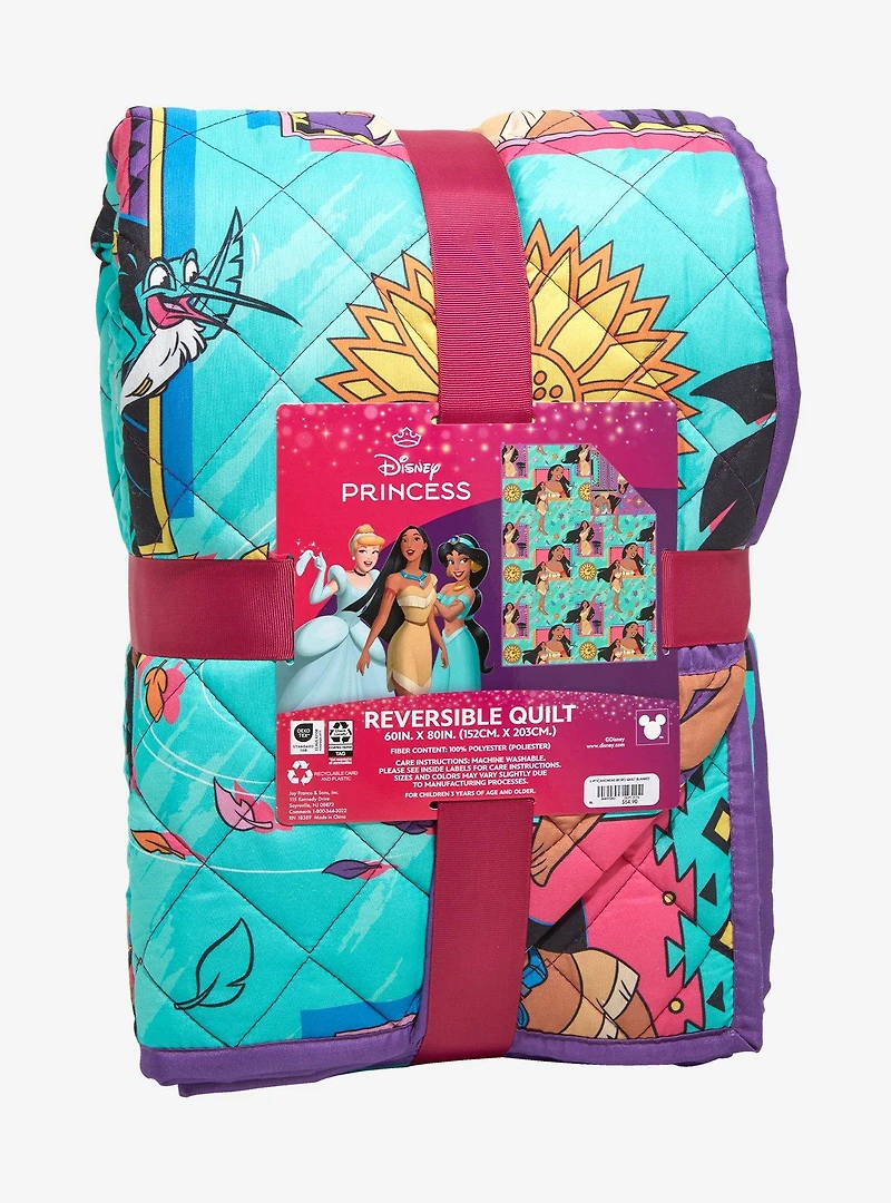 Disney Pocahontas Retro Quilted Blanket — BoxLunch Exclusive
