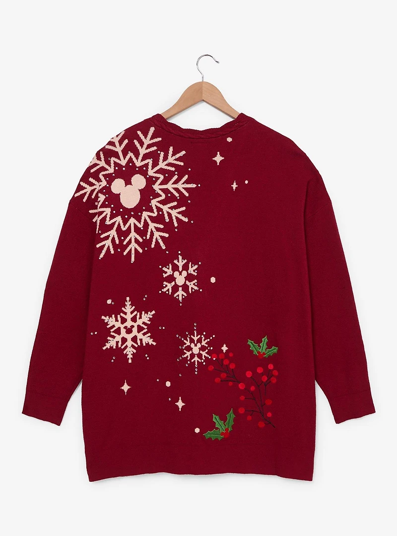 Disney Minnie & Daisy Holiday Women's Plus Cardigan - BoxLunch Exclusive