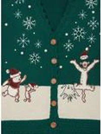 Disney Winnie the Pooh Winter Holiday Women's Cardigan — BoxLunch Exclusive