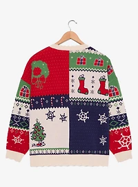 Peanuts Holiday Patchwork Women's Plus Cardigan - BoxLunch Exclusive