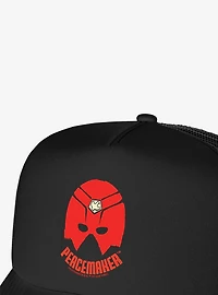 Peacemaker Splatter Helmet Icon Foam Trucker Hat