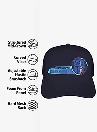 Transformers Split Face Optimus Prime Foam Trucker Hat