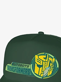 Transformers Split Face Bumblebee Foam Trucker Hat