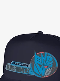 Transformers Split Face Barricade Foam Trucker Hat