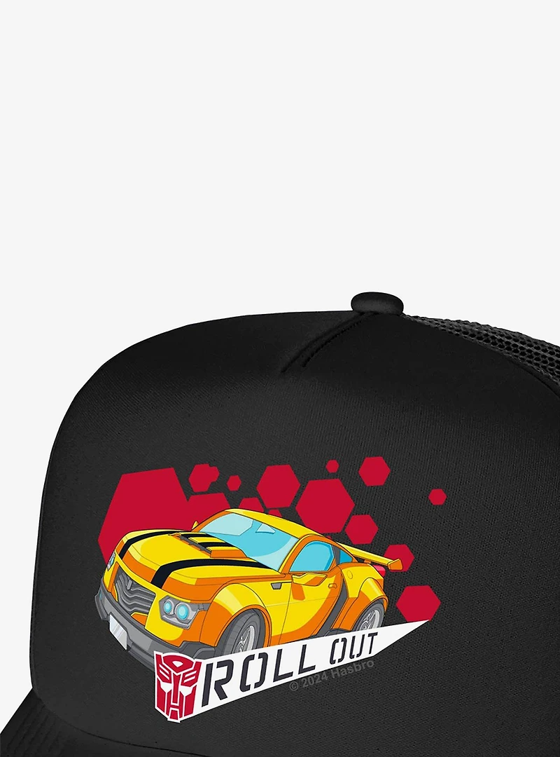 Transformers Bumblebee Roll Out Foam Trucker Hat