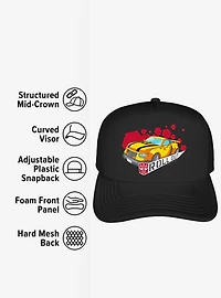 Transformers Bumblebee Roll Out Foam Trucker Hat