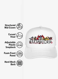 Transformers Autobots Line Up Foam Trucker Hat